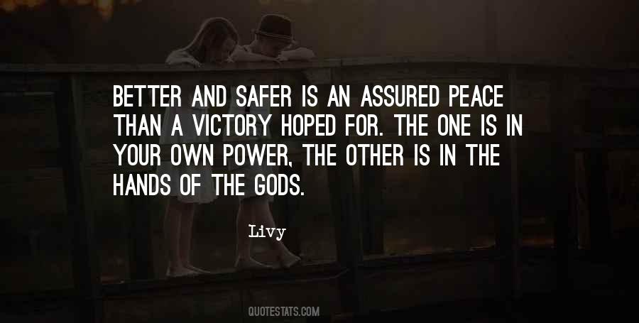 Quotes About Power And Peace #731186