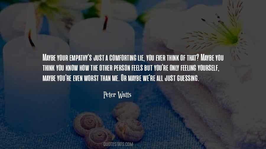 Quotes About Comforting Others #153613