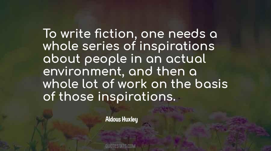 On Writing Fiction Quotes #101282