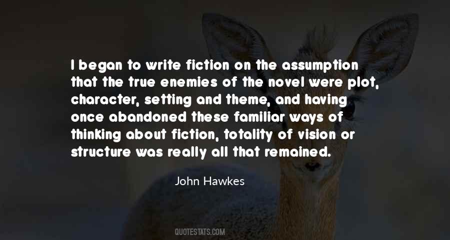 On Writing Fiction Quotes #1252254