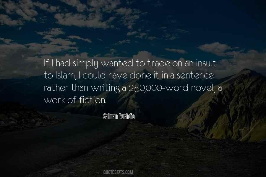 On Writing Fiction Quotes #407420