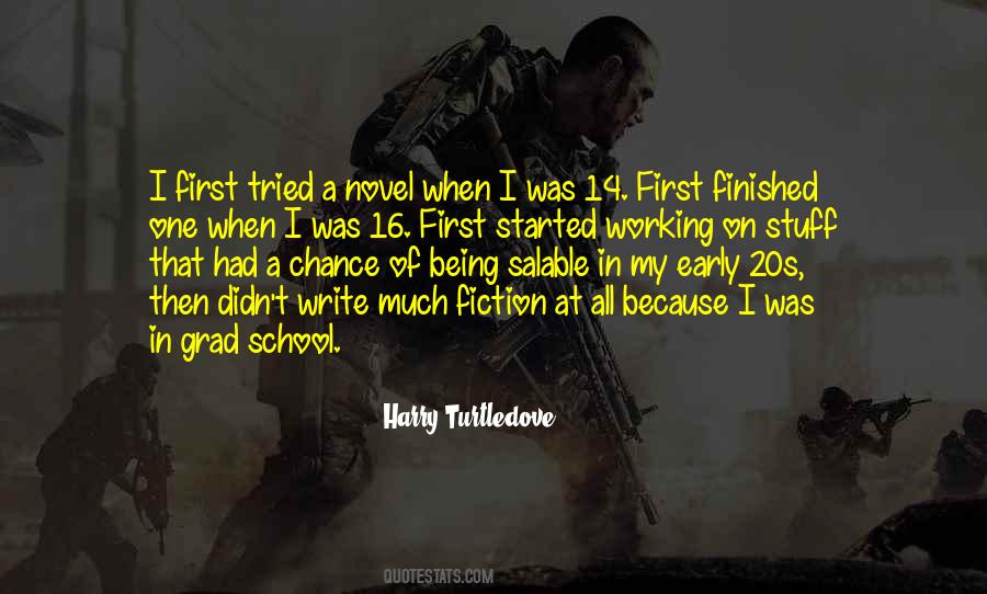 On Writing Fiction Quotes #433573