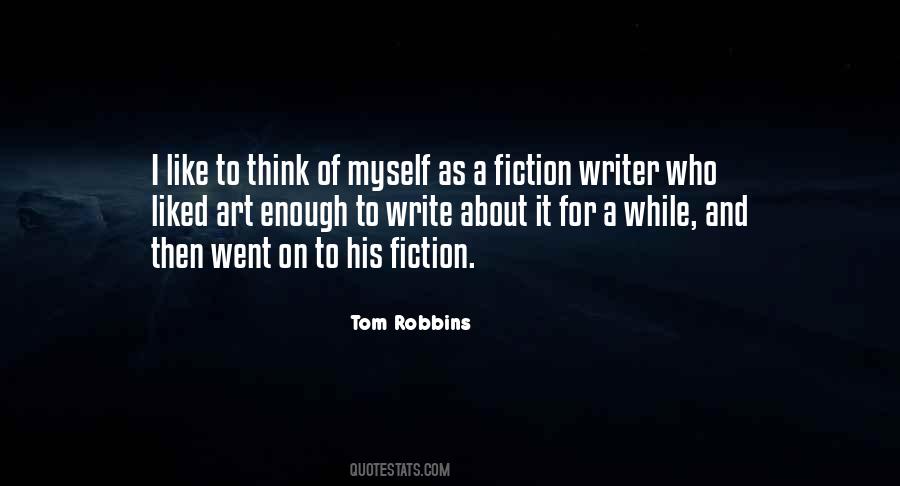 On Writing Fiction Quotes #662178
