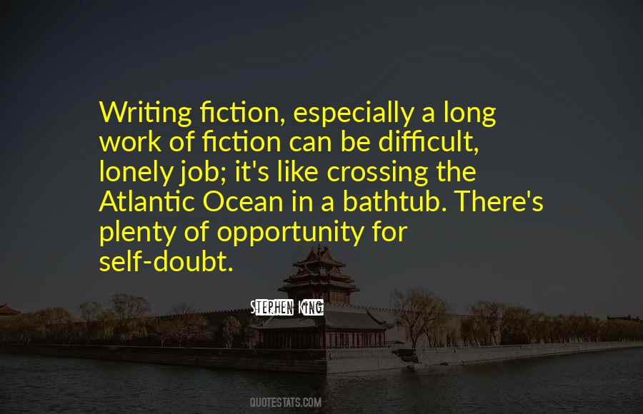 On Writing Fiction Quotes #983463