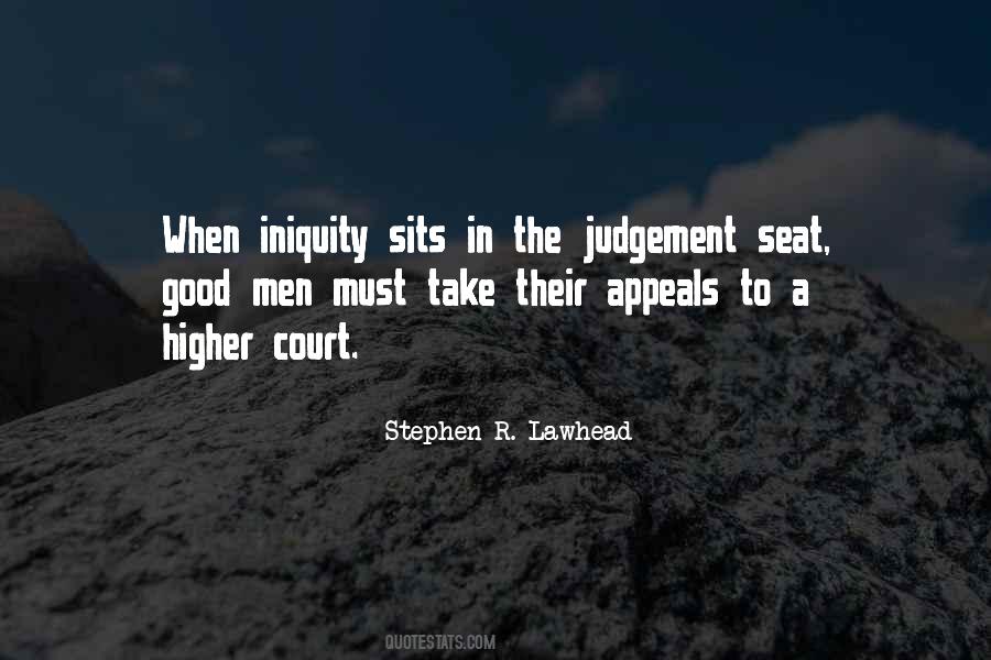 Quotes About Iniquity #1832177