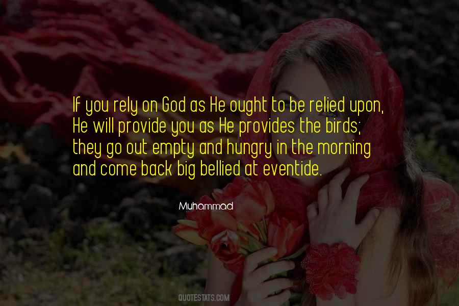 Quotes About God Will Provide #1570106