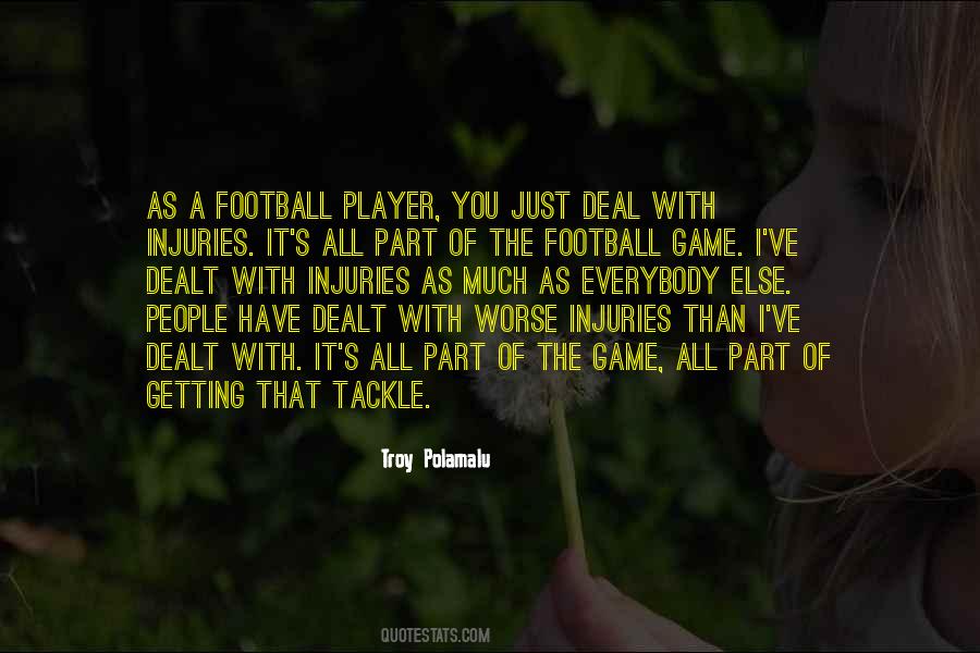 Game Of Football Quotes #108233