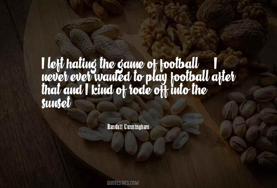 Game Of Football Quotes #867660