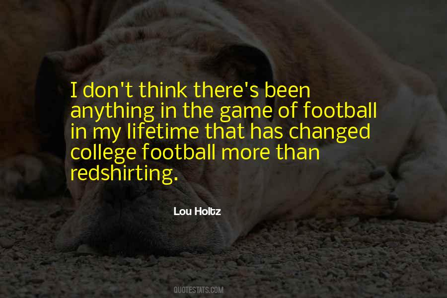 Game Of Football Quotes #934831