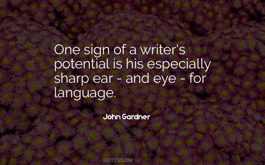 Quotes About Sign Language #1649476