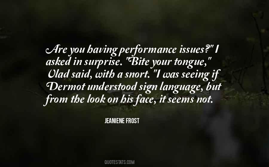 Quotes About Sign Language #728070