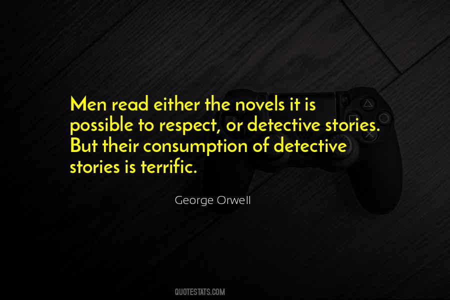 Quotes About Detective Stories #1705975