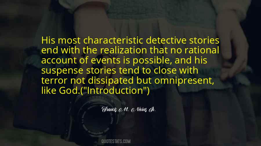 Quotes About Detective Stories #967827
