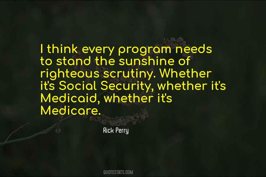 Quotes About Medicare And Medicaid #1175544