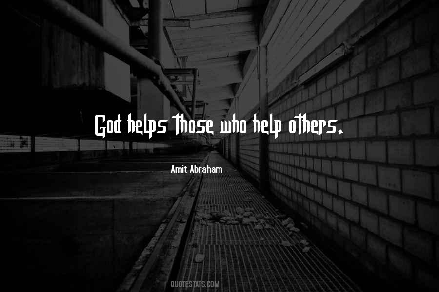 Quotes About God Helps Those Who Help Themselves #274420