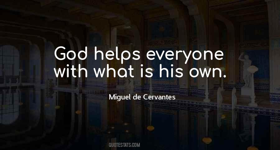 Quotes About God Helps Those Who Help Themselves #76848