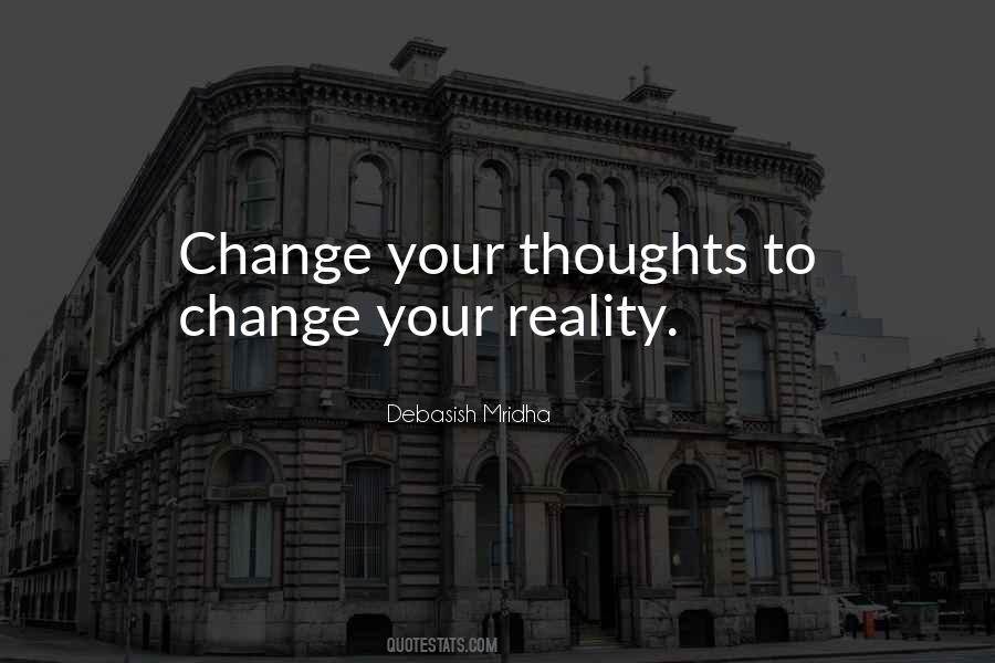 Quotes About Change Your Thoughts #1151770