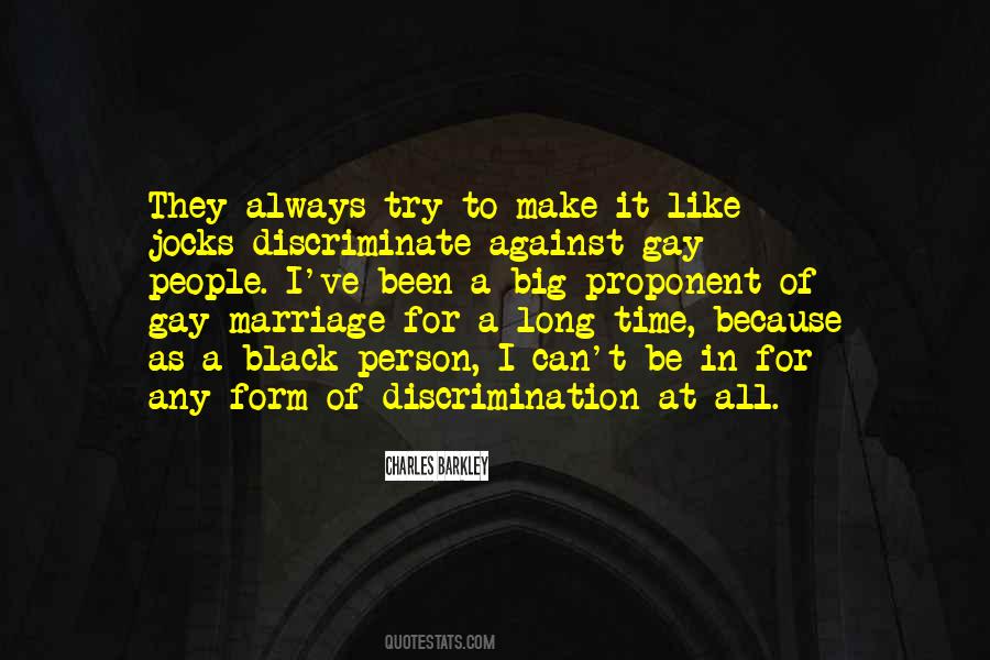 Quotes About Discrimination Gay #488382
