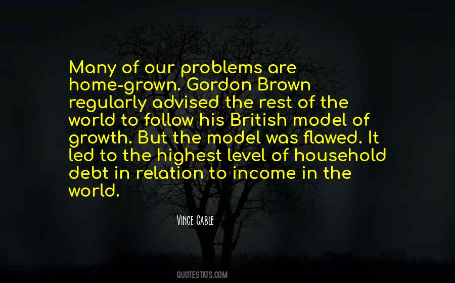 Problems Of The World Quotes #189144