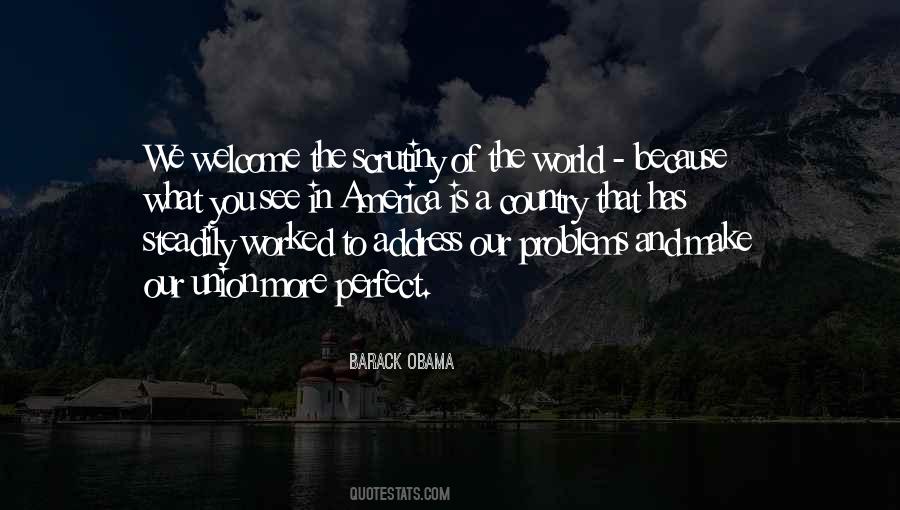 Problems Of The World Quotes #297839