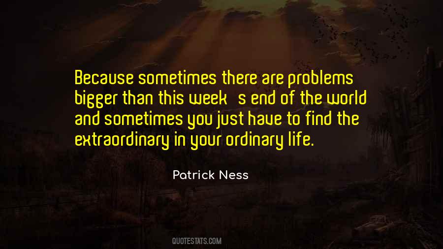 Problems Of The World Quotes #58956