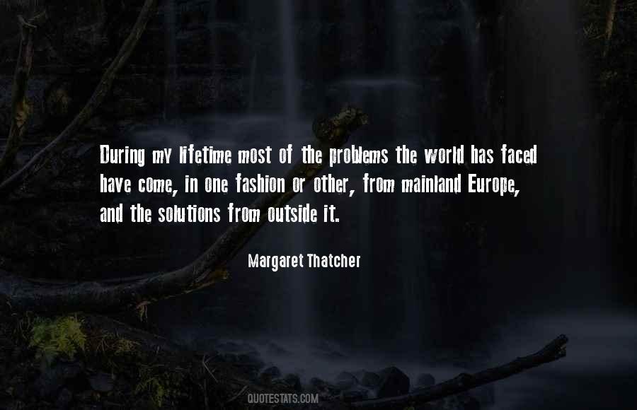 Problems Of The World Quotes #6865