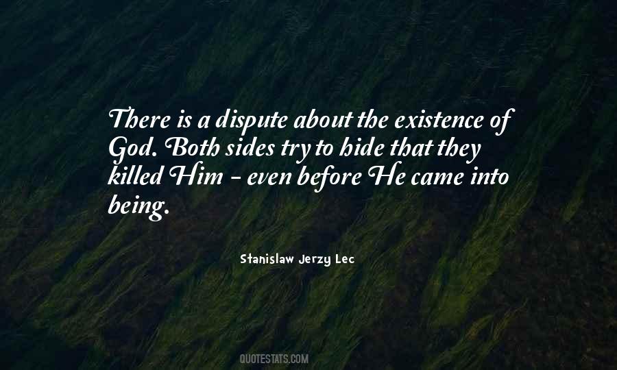 Quotes About The Existence Of God #1650079