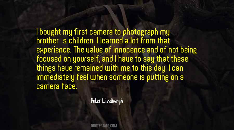 Quotes About Being On Camera #1562139