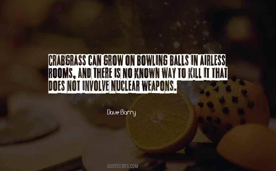 Quotes About Bowling Balls #679214