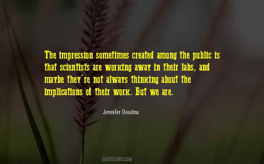 Quotes About Implications #1199136