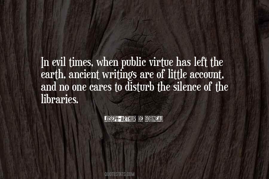 Quotes About The Virtue Of Silence #635490