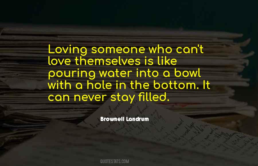 Quotes About Pouring Love #2257