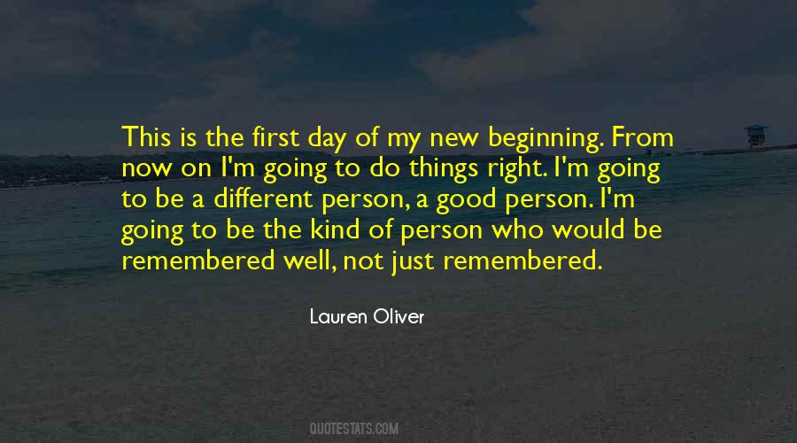 Quotes About Beginning A New Day #272688