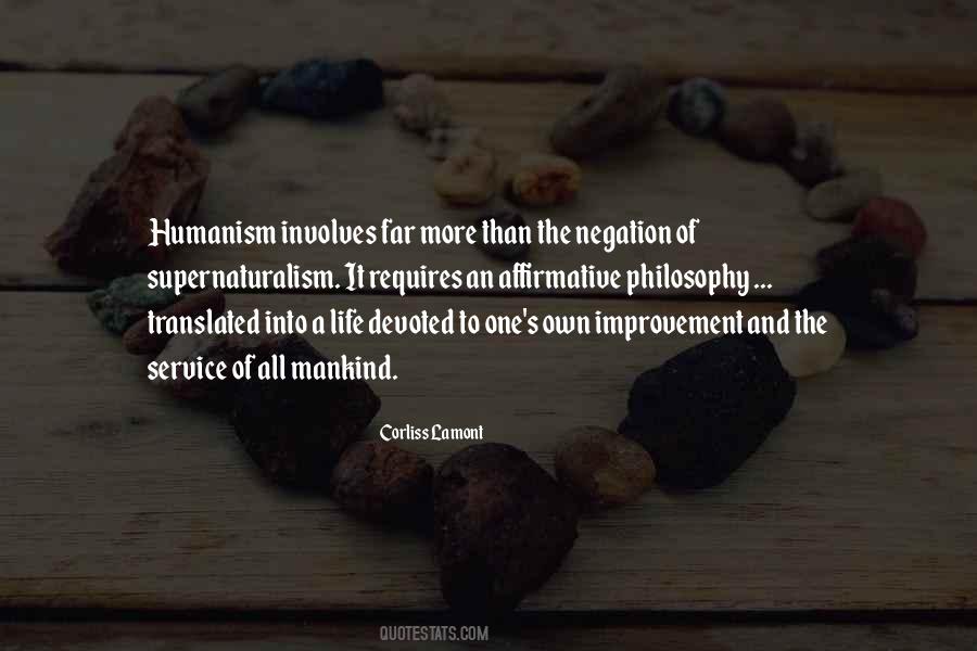 Quotes About Humanism #277970