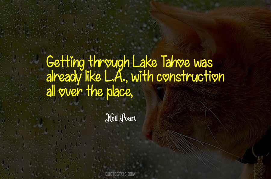 Quotes About Tahoe #551152
