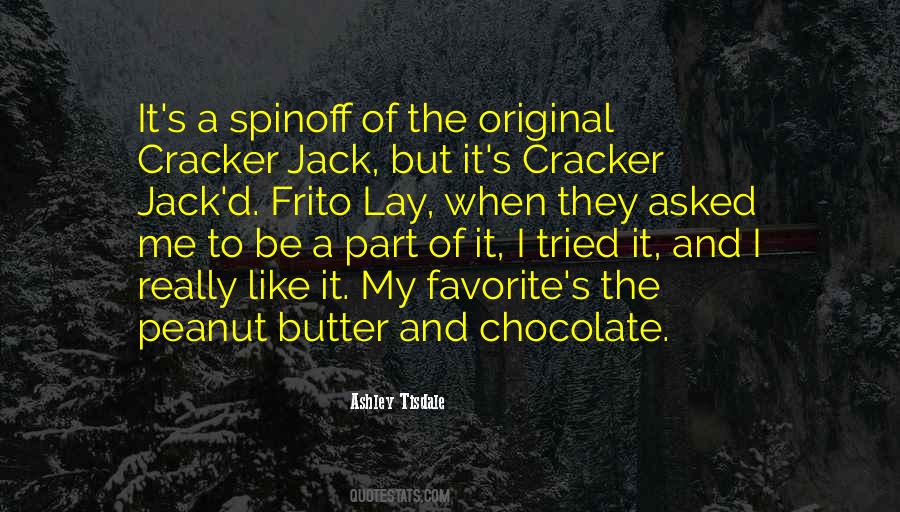 Quotes About Peanut Butter And Chocolate #1388829