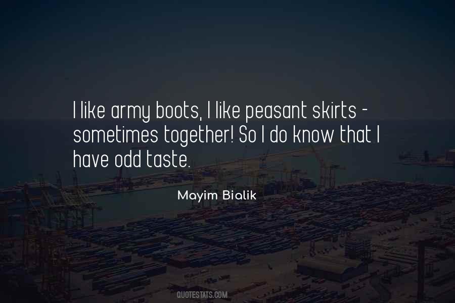 Quotes About Army Boots #1444252