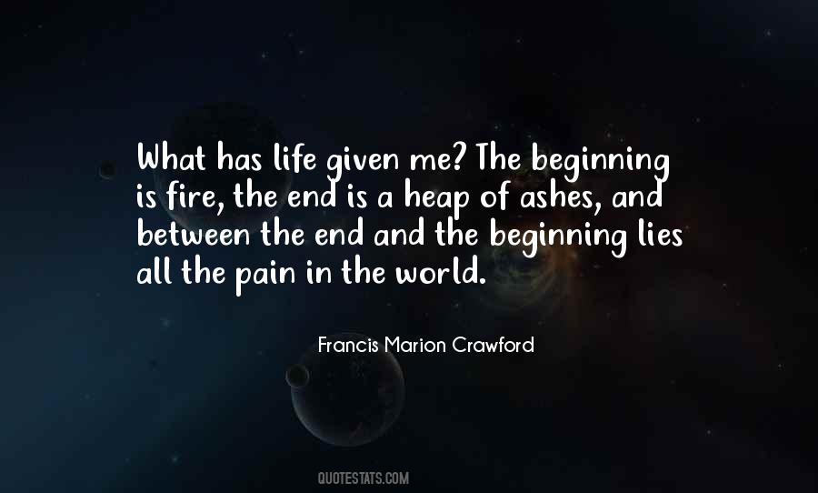 Quotes About The End And The Beginning #942541