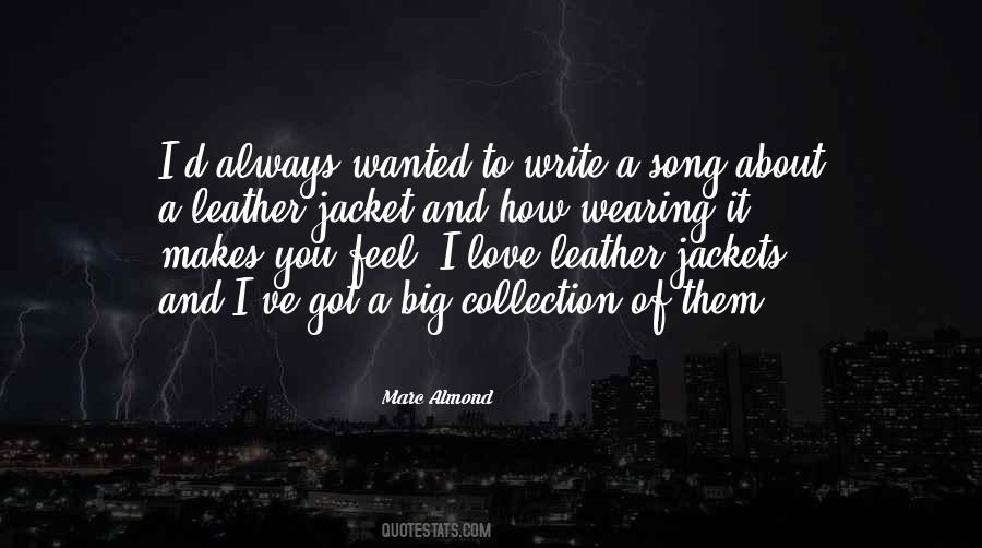 Wearing Leather Quotes #1502699