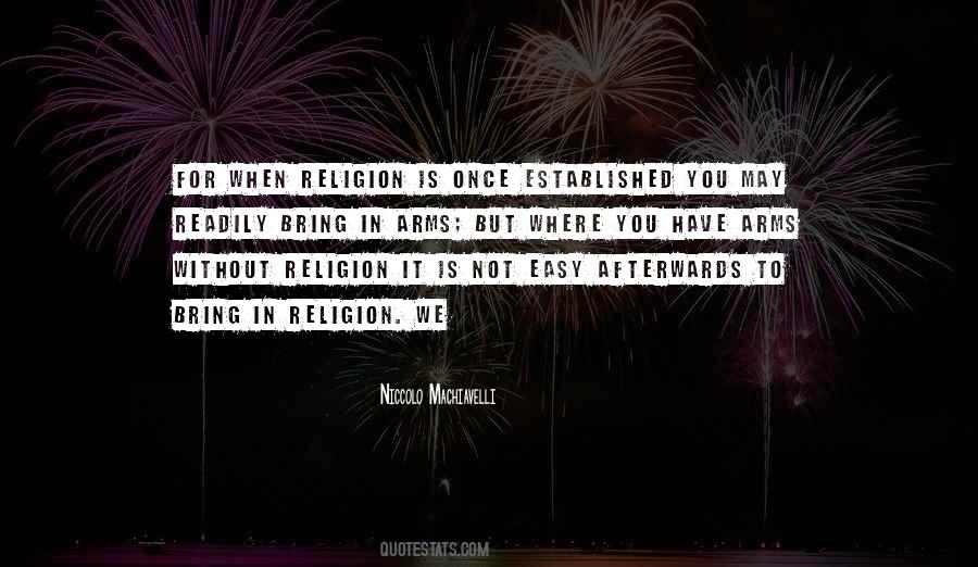 Established Religion Quotes #481426