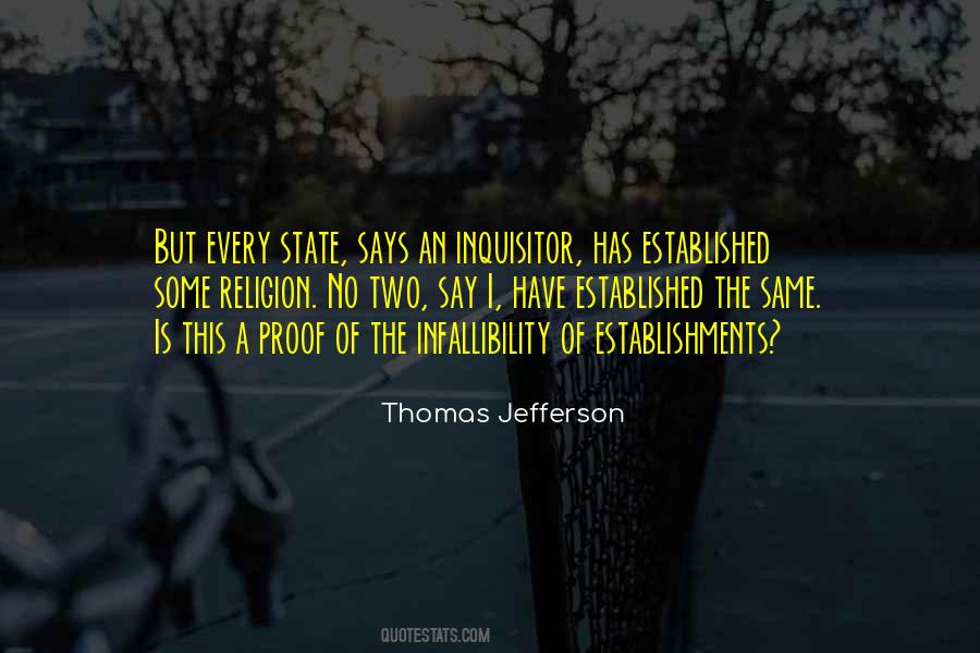 Established Religion Quotes #826655
