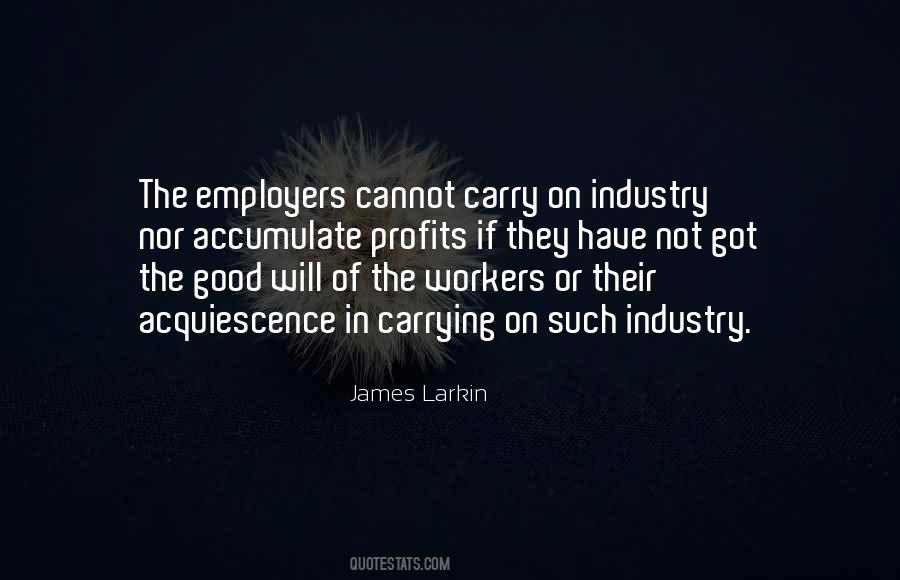 Quotes About Good Employers #117733