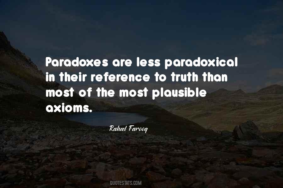 Quotes About Axioms #252660