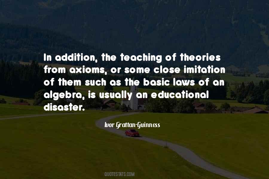 Quotes About Axioms #469132