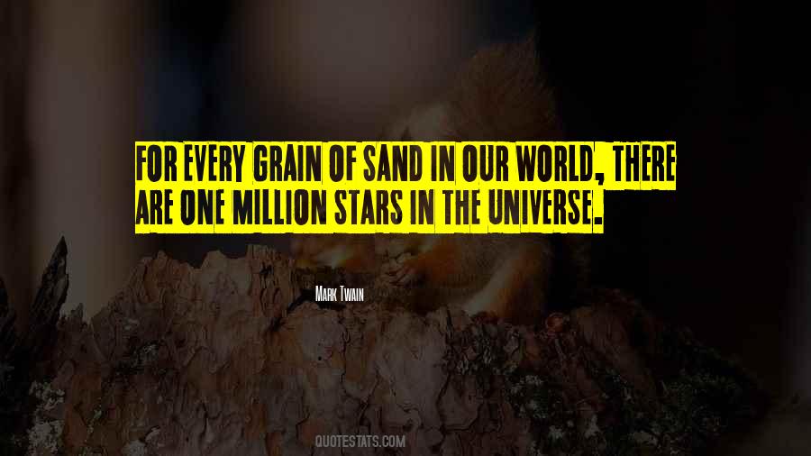 Quotes About Stars In The Universe #1217245