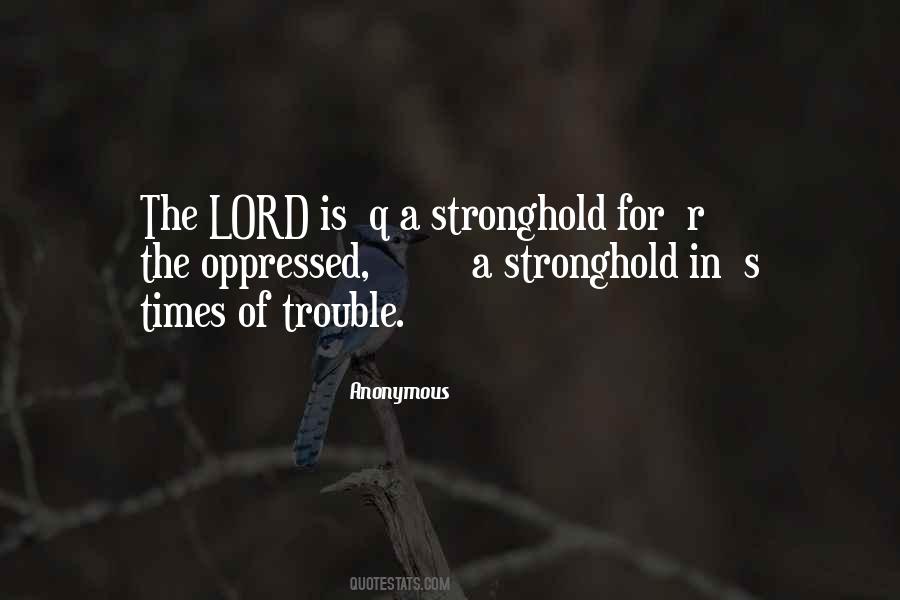 A Stronghold Quotes #1077078