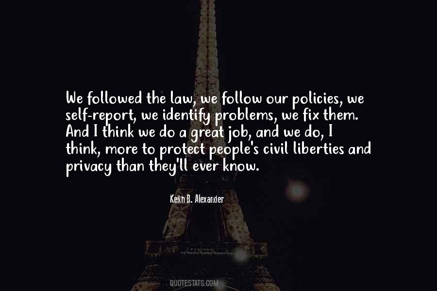 Quotes About Policies #1420407