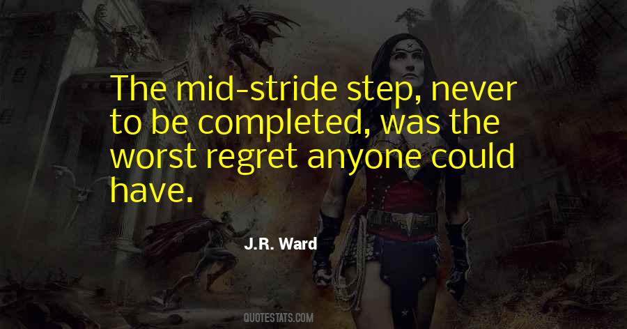 Quotes About Stride #430576