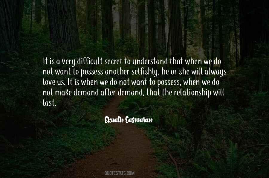 Quotes About Difficult Relationships #800968