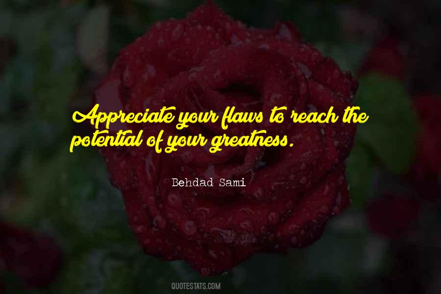 Quotes About Potential Greatness #902919
